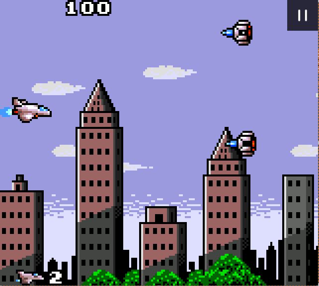 Aerial Assault - Game Gear game screenshot (1992) by Sega
